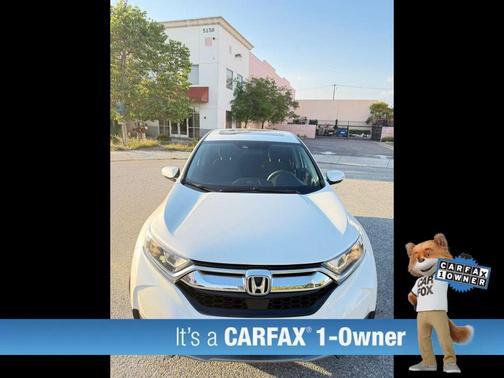 White Diamond Pearl 2018 Honda CR-V EX