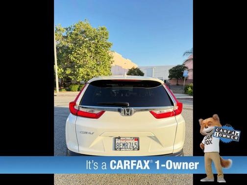 White Diamond Pearl 2018 Honda CR-V EX