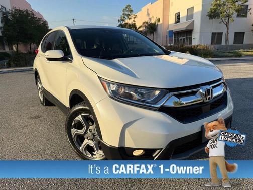 White Diamond Pearl 2018 Honda CR-V EX