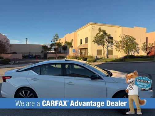 White 2021 Nissan Altima SR FWD