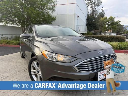 Magnetic Metallic 2018 Ford Fusion SE