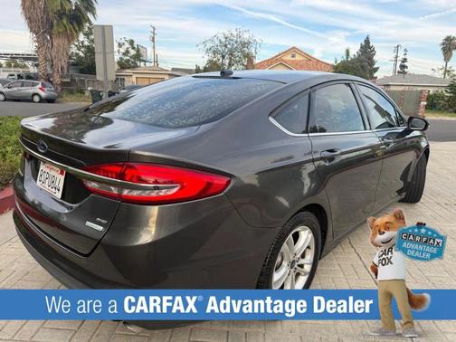 Magnetic Metallic 2018 Ford Fusion SE