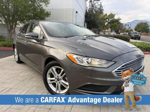 Magnetic Metallic 2018 Ford Fusion SE