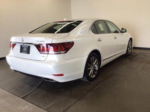 White 2016 Lexus LS 460 Base