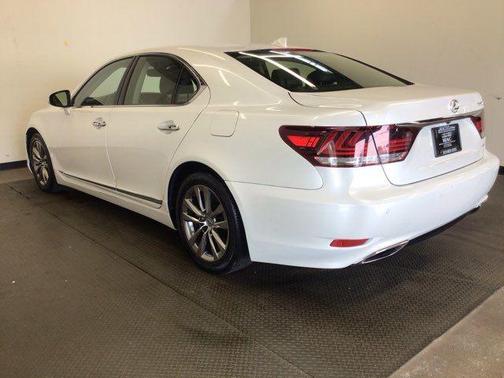 White 2016 Lexus LS 460 Base