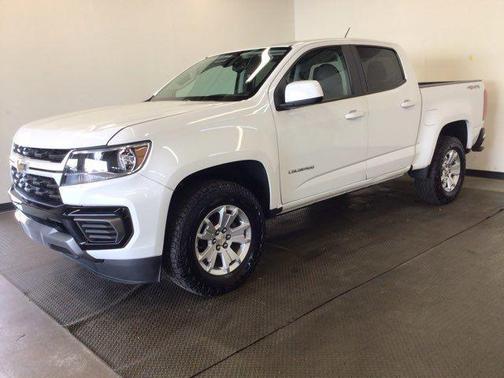 Summit White 2021 Chevrolet Colorado LT