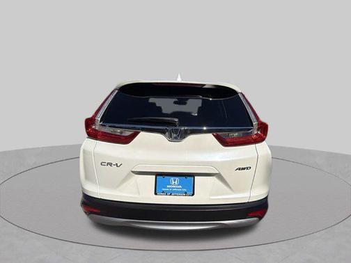 White Diamond Pearl 2018 Honda CR-V EX-L