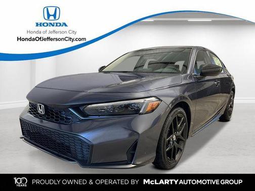 Meteorite Gray Metallic 2026 Honda Civic Hybrid Sport
