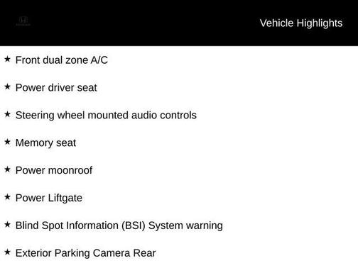 Crystal Black Pearl 2026 Honda CR-V EX-L 2WD