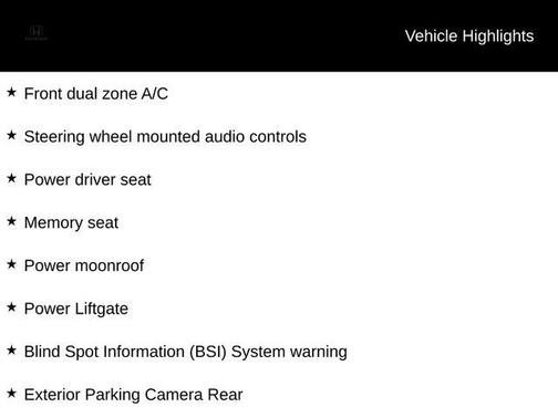 Crystal Black Pearl 2026 Honda CR-V EX-L 2WD