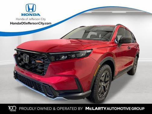 Radiant Red Metallic 2026 Honda CR-V Hybrid TrailSport AWD