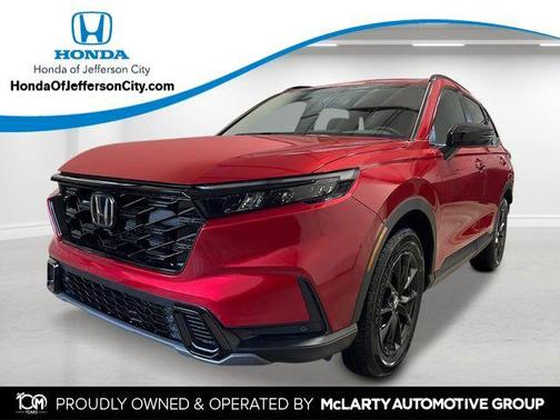 Radiant Red Metallic 2026 Honda CR-V Hybrid Sport-L AWD
