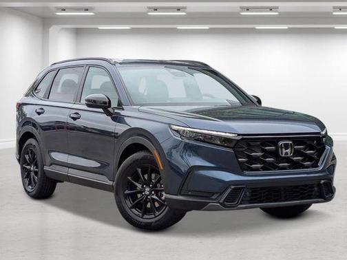 Canyon River Blue Metallic 2026 Honda CR-V Hybrid Sport-L FWD