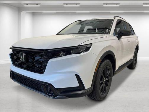 Platinum White Pearl 2026 Honda CR-V Hybrid Sport-L AWD