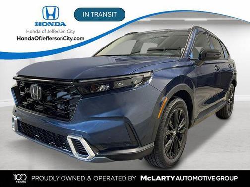Canyon River Blue Metallic 2026 Honda CR-V Hybrid Sport Touring AWD