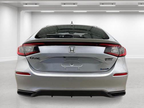 Solar Silver Metallic 2026 Honda Civic Hybrid Sport Touring