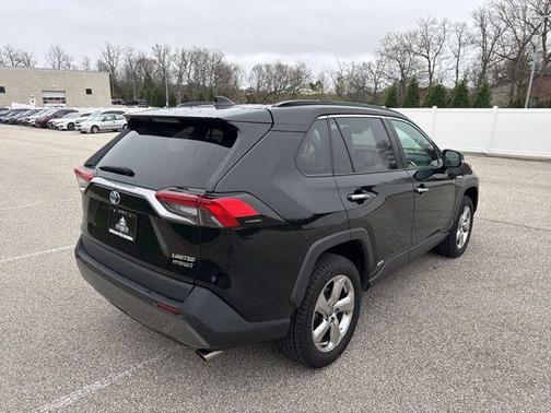 Midnight Black Metallic 2021 Toyota RAV4 Hybrid Limited