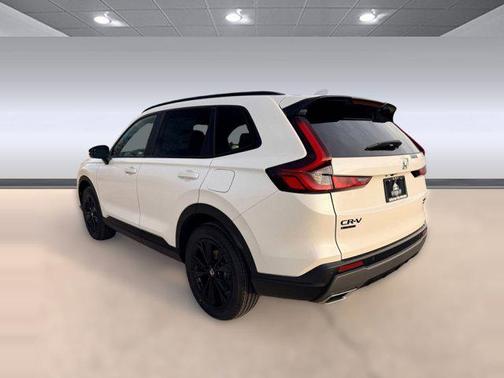 Platinum White Pearl 2026 Honda CR-V Hybrid Sport Touring AWD