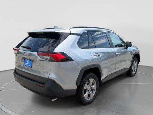 Silver Sky Metallic 2023 Toyota RAV4 Hybrid LE