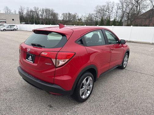 Milano Red 2017 Honda HR-V LX