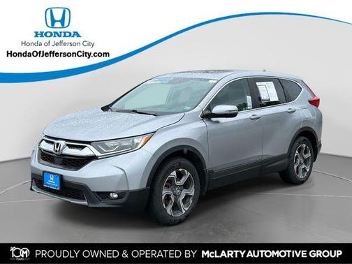 Modern Steel Metallic 2018 Honda CR-V EX-L