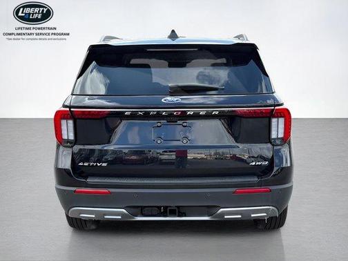 Black Metallic 2026 Ford Explorer Active