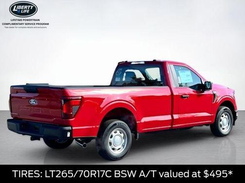Vermillion Red 2026 Ford F-150 XL