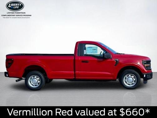 Vermillion Red 2026 Ford F-150 XL