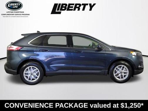 Stone Blue Metallic 2023 Ford Edge SEL