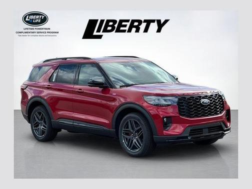Red Metallic 2026 Ford Explorer ST-Line
