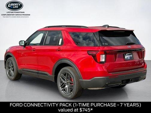 Red Metallic 2026 Ford Explorer ST-Line