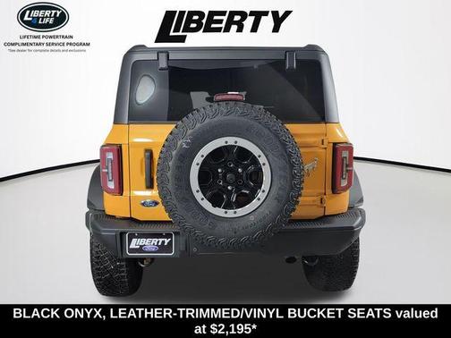 Cyber Orange Metallic Tricoat 2022 Ford Bronco Badlands