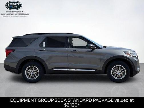 Gray Metallic 2026 Ford Explorer Active