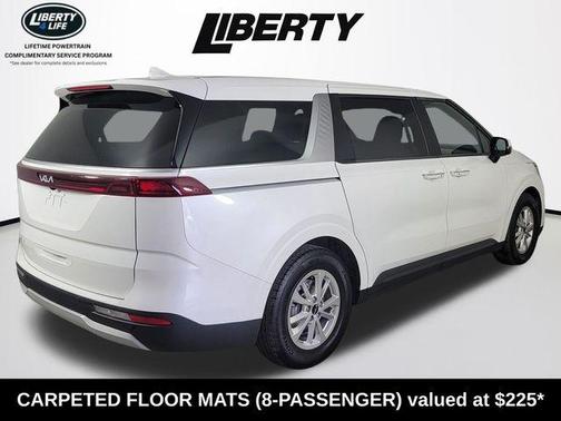 Snow White Pearl 2023 Kia Carnival LX Seat Package