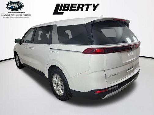 Snow White Pearl 2023 Kia Carnival LX Seat Package