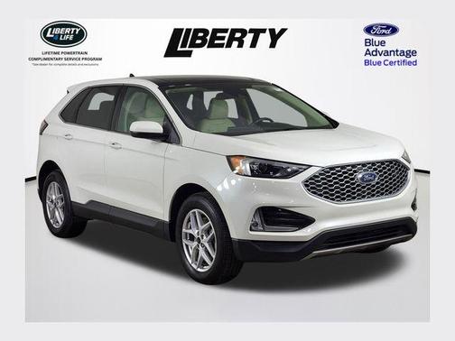 White Metallic 2023 Ford Edge SEL