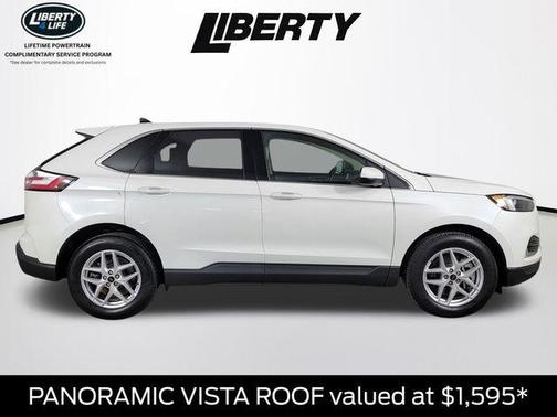 White Metallic 2023 Ford Edge SEL