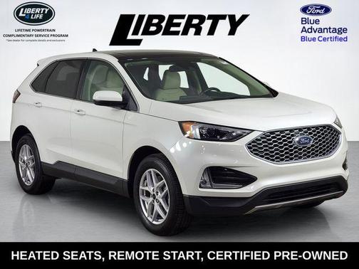 Star White 2023 Ford Edge SEL