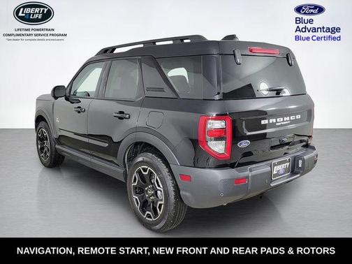 Shadow Black 2025 Ford Bronco Sport Outer Banks