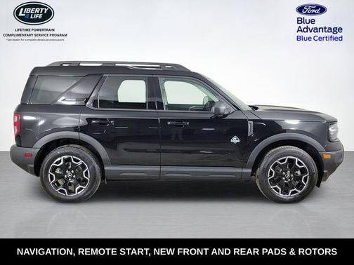 Shadow Black 2025 Ford Bronco Sport Outer Banks