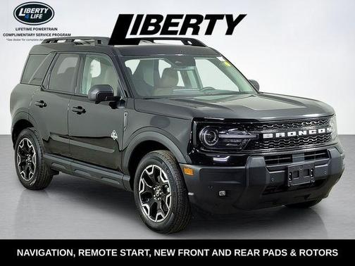 Shadow Black 2025 Ford Bronco Sport Outer Banks