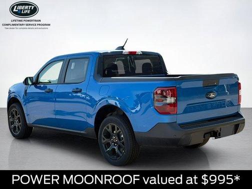Blue 2026 Ford Maverick XLT