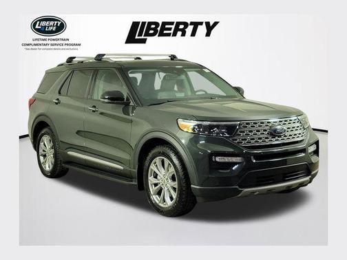 Forged Green Metallic 2023 Ford Explorer Limited