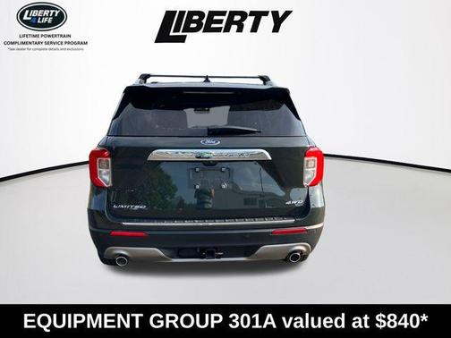 Forged Green Metallic 2023 Ford Explorer Limited