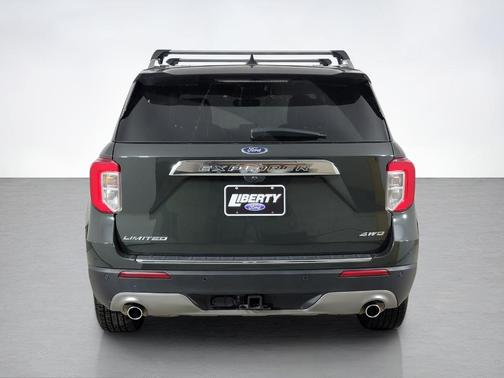 Forged Green Metallic 2023 Ford Explorer Limited