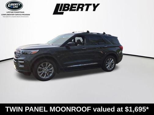 Forged Green Metallic 2023 Ford Explorer Limited