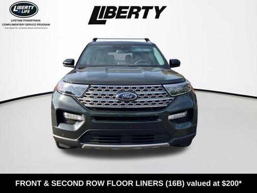 Forged Green Metallic 2023 Ford Explorer Limited