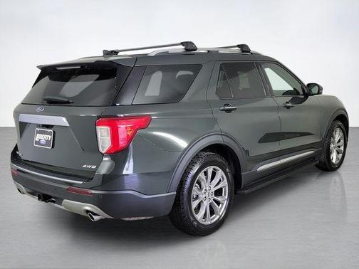 Forged Green Metallic 2023 Ford Explorer Limited