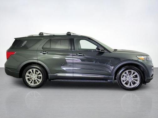 Forged Green Metallic 2023 Ford Explorer Limited