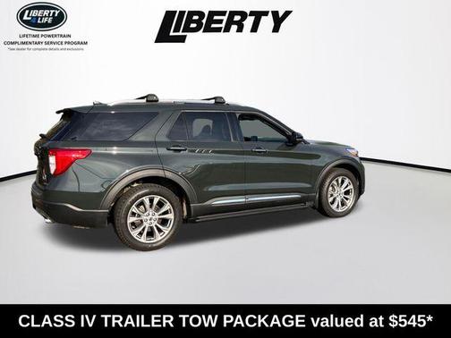 Forged Green Metallic 2023 Ford Explorer Limited
